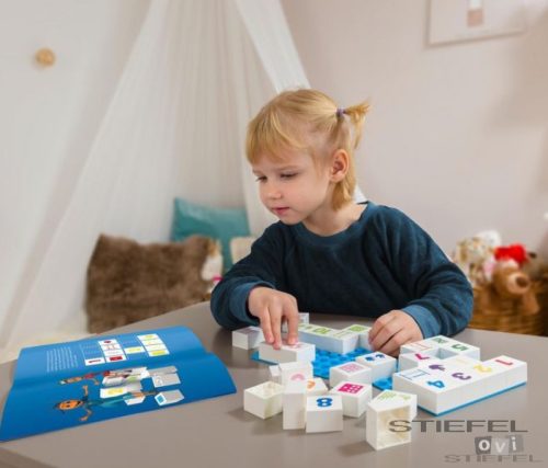 Számok tanulása építőkészlettel