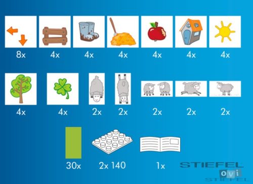 Izgalmas juhos építőkészlet