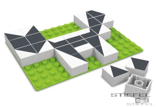 Tanagram építőkészlet