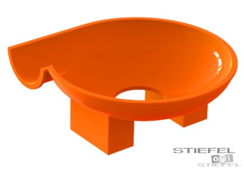 Tölcsér kiegészítő elem építőkészlethez