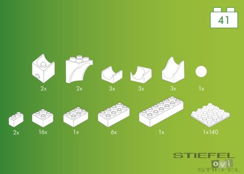 Katapult készlet 41 darabos