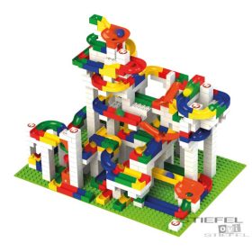 Színes épület építőkészlet 525 darabos