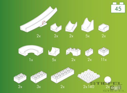 Mérleghinta építőkészlet