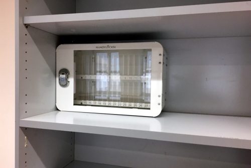 Handylocker Mobiltelefon tároló szekrény