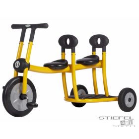 Sárga Kétszemélyes Tricikli 'Dynamic'