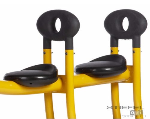 Sárga Kétszemélyes Tricikli 'Dynamic'