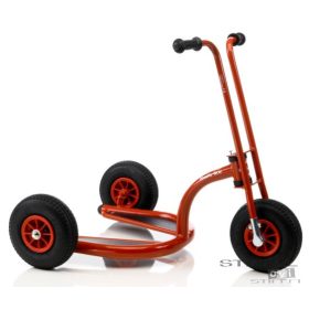 Piros 3 kerekű stabil tereproller (kicsi)