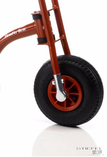 Piros 3 kerekű stabil tereproller (kicsi)