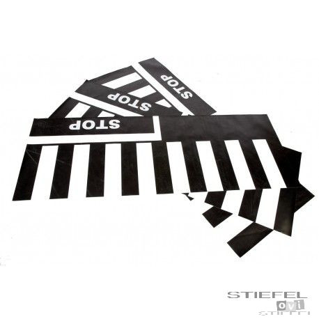 STOP jelzés és zebra - 3 db