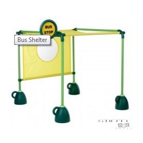 Buszmegálló KRESZ parkhoz