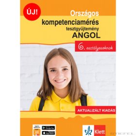   Országos kompetenciamérés tesztgy. ANGOL nyelv – 6. oszt. – Aktualizált kiadás + Ingyenes Applikáció