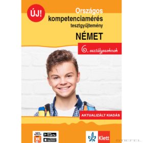   Országos kompetenciamérés tesztgy. NÉMET nyelv – 6. oszt. – Aktualizált kiadás + Ingyenes Applikáció