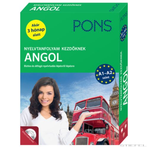 PONS Nyelvtanfolyam Kezdőknek ANGOL + ONLINE