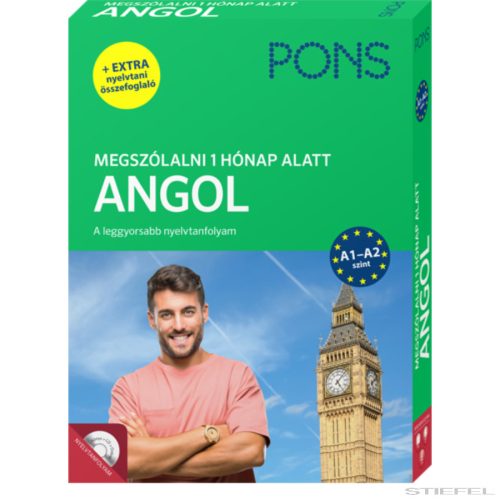PONS Megszólalni 1 hónap alatt (Könyv+CD+ONLINE) ANGOL