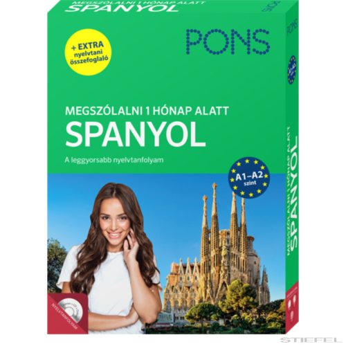 PONS Megszólalni 1 hónap alatt (Könyv+CD+ONLINE) SPANYOL
