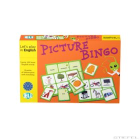 Picture Bingo English New