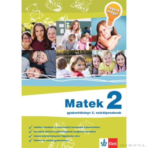 Matek 2 – Gyakorlókönyv 2. osztályosoknak – Jegyre megy!