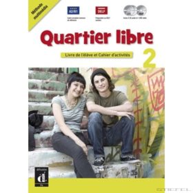 Quartier libre 2 Livre de l'éléve CD+DVD+Magazie