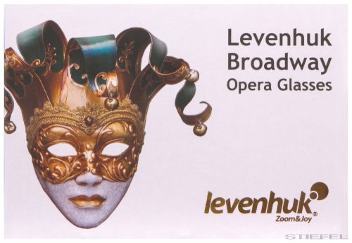 Levenhuk Broadway 325F színházi látcső (fekete, LED-fénnyel és lánccal)