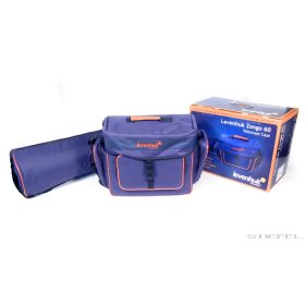 Levenhuk Zongo 60 teleszkóp-tárolótok; kicsi, kék