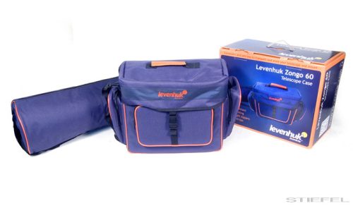 Levenhuk Zongo 60 teleszkóp-tárolótok; kicsi, kék