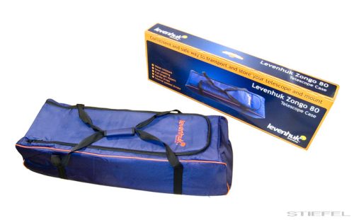 Levenhuk Zongo 80 teleszkóp-tárolótok; nagy, kék