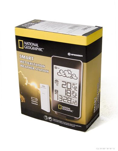 Bresser National Geographic Időjárás állomás, 1 képernyős