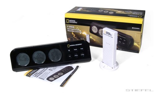 Bresser National Geographic 3-képernyős időjárás-állomás