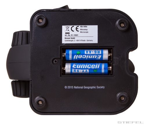 Bresser National Geographic Monokuláris mikroszkóp okostelefon-adapterrel, 40-640x