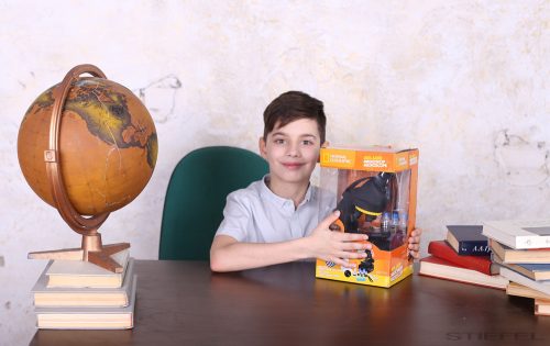 Bresser National Geographic Monokuláris mikroszkóp okostelefon-adapterrel, 40-640x