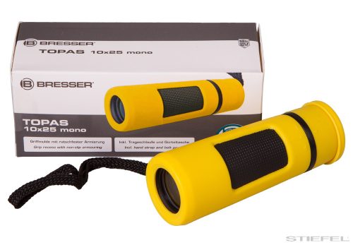 Bresser Topas 10x25 Egyszemes távcső, többféle