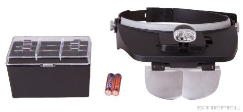 Levenhuk Zeno Vizor H3 Nagyító, fejre szerelhető, 1.2-3.5x