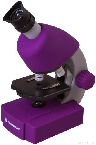 Bresser Junior 40x-640x mikroszkóp, lila
