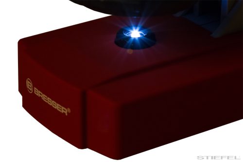 Bresser Junior 40x-640x mikroszkóp, piros