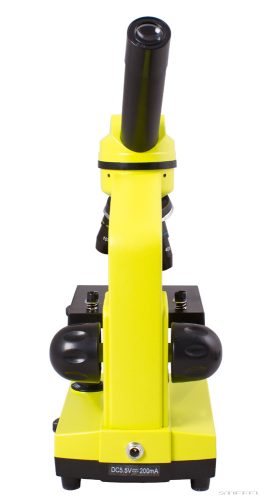 Levenhuk Rainbow 2L Monokuláris mikroszkóp, 40-400x, lime