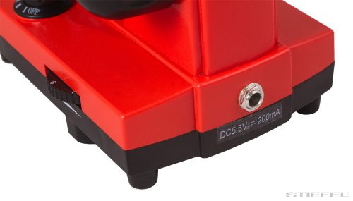 Levenhuk Rainbow 2L Monokuláris mikroszkóp, 40-400x, narancs