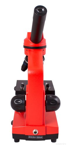 Levenhuk Rainbow 2L Monokuláris mikroszkóp, 40-400x, narancs