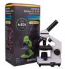 Levenhuk Rainbow 2L PLUS Monokuláris mikroszkóp, 64-640x, holdkő