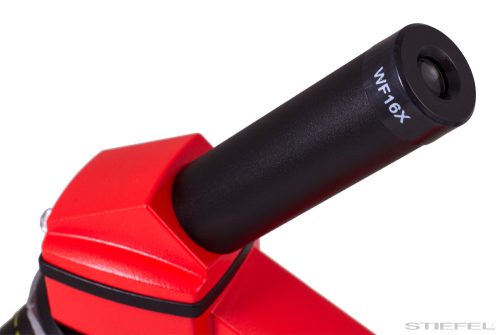 Levenhuk Rainbow 2L PLUS Monokuláris mikroszkóp, 64-640x, narancs