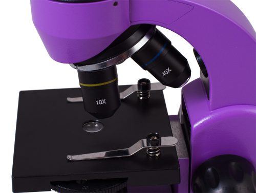 Levenhuk Rainbow 50L Monokuláris mikroszkóp, 64-1280x, ametiszt