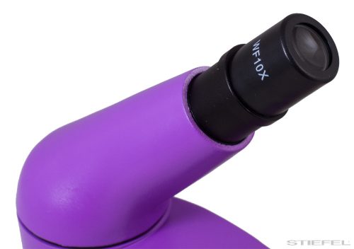 Levenhuk Rainbow 50L Monokuláris mikroszkóp, 64-1280x, ametiszt