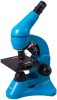 Levenhuk Rainbow 50L Monokuláris mikroszkóp, 64-1280x, azúr