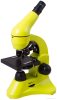 Levenhuk Rainbow 50L Monokuláris mikroszkóp, 64-1280x, lime