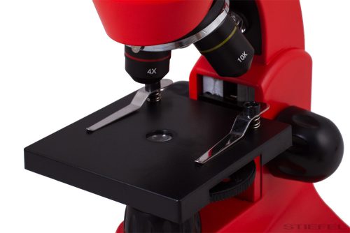 Levenhuk Rainbow 50L Monokuláris mikroszkóp, 64-1280x, narancs