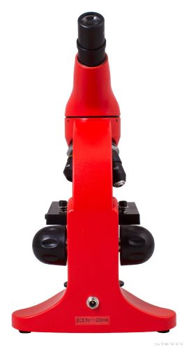 Levenhuk Rainbow 50L Monokuláris mikroszkóp, 64-1280x, narancs