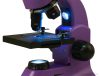 Levenhuk Rainbow 50L PLUS Monokuláris mikroszkóp, 64-1280x, ametiszt
