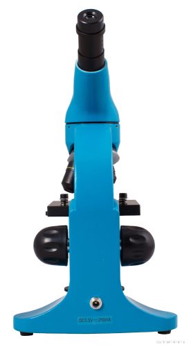 Levenhuk Rainbow 50L PLUS Monokuláris mikroszkóp, 64-1280x, azúr