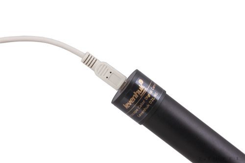 Levenhuk Rainbow D2L 0.3 MP Digitális mikroszkóp, 40-400x, holdkő