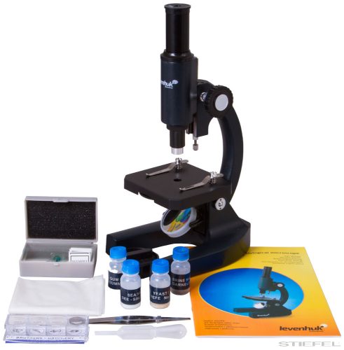 Levenhuk 3S NG Monokuláris mikroszkóp, 200x