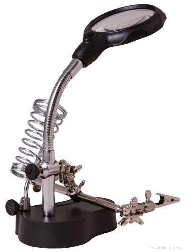 Levenhuk Zeno Desk D3 Nagyító, 3.5-12x